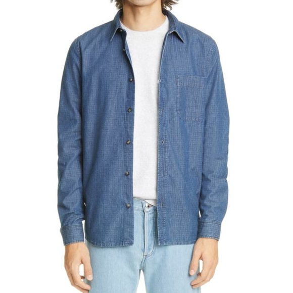 A.P.C. Shirts Apc Ripstop Denim Shirt New Poshmark